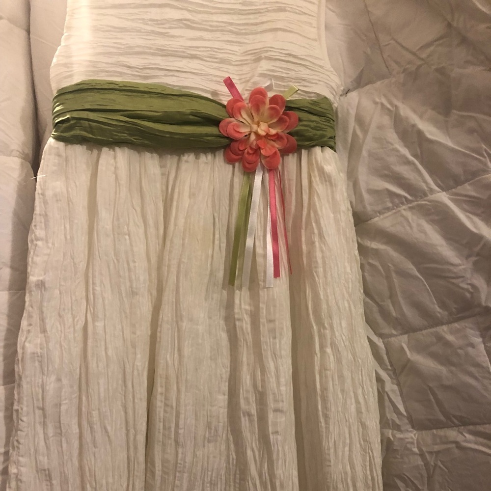 Girls White Dress